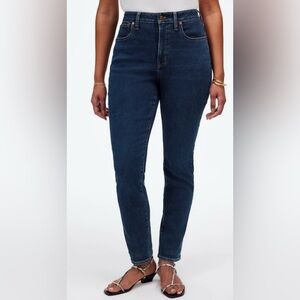 Madewell Curvy Dark Blue Skinny Jeans 31 NWOT